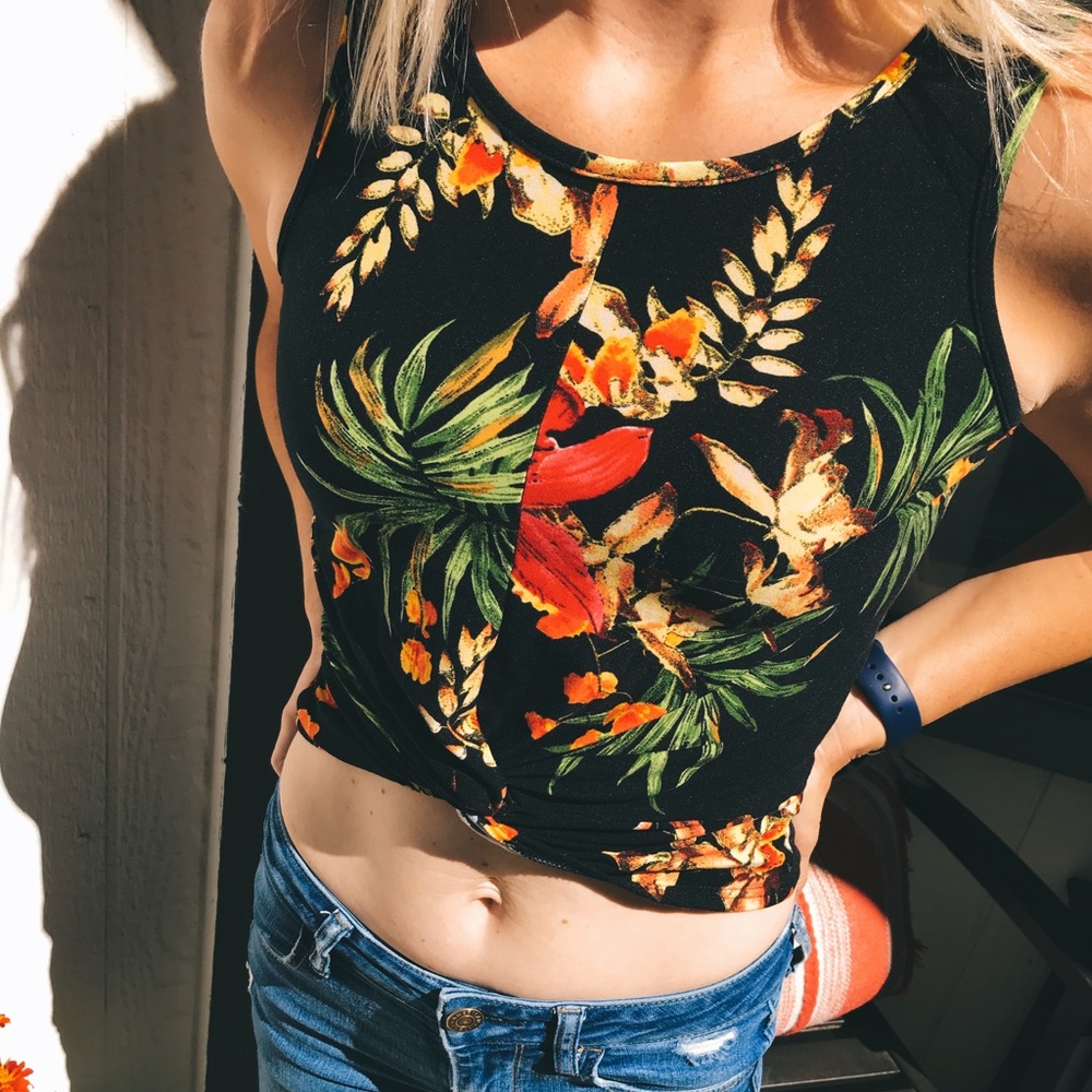 Tropical Crop Top